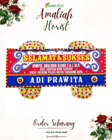 Papan Bunga Ucapan Selamat Wilayu